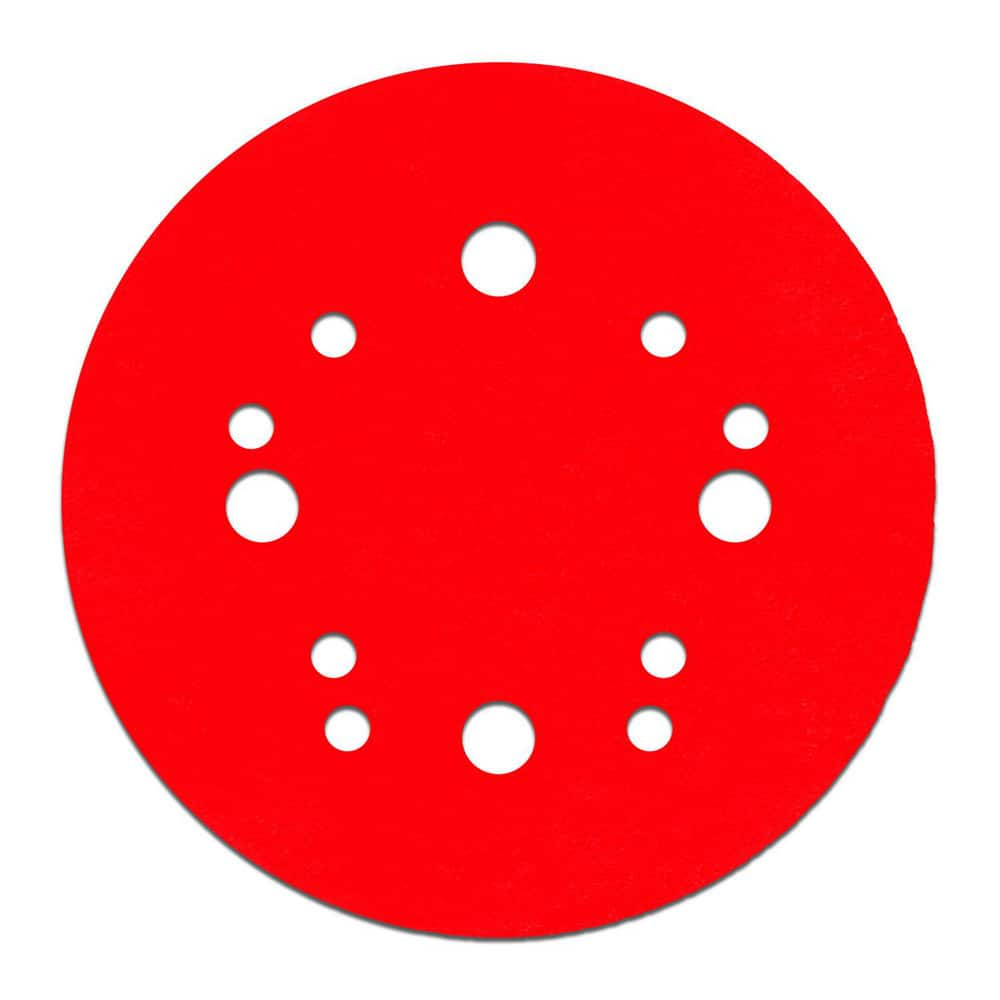 Hook & Loop Discs; Disc Diameter (Decimal Inch): 5; Grade: Medium; Grit: 120; Abrasive Material: Ceramic Blend; Disc Color: Red; Package Quantity: 4; Grit: 120; Grit: 120; Package Quantity: 4