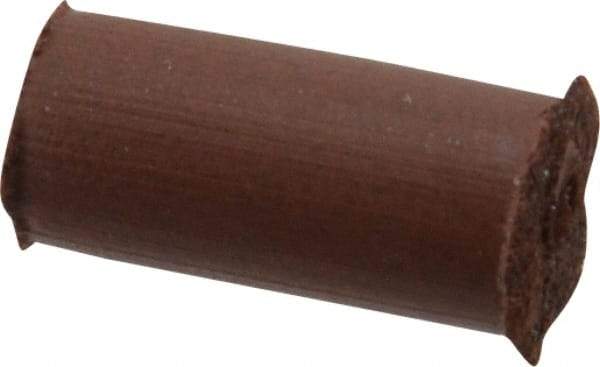 Cratex - 1/4" Max Diam x 1/2" Long, Cylinder, Rubberized Point - Fine Grade, Silicon Carbide, 1/16" Arbor Hole, Unmounted - Benchmark Tooling