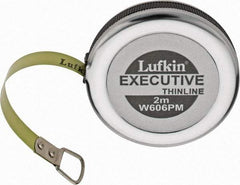 Lufkin - 1 mm Graduation, 2 m Measurement, Steel Diameter Tape Measure - 1/4 Inch Wide - Benchmark Tooling