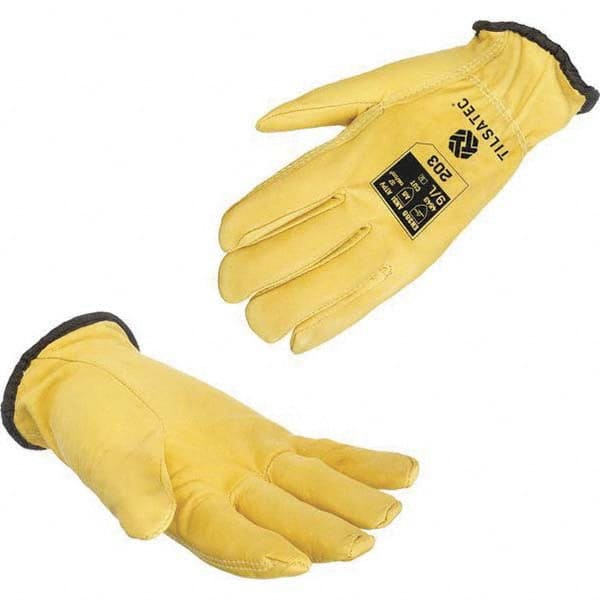 Tilsatec - Size M (8), ANSI Cut Lvl A6, Puncture Lvl 4, Abrasion Lvl 5, Cut & Puncture Resistant Gloves - Benchmark Tooling