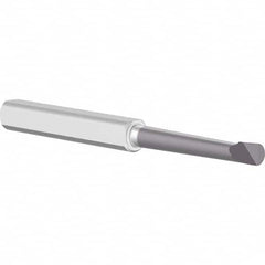 Criterion - 0.18" Min Bore Diam, 1-1/8" Max Bore Depth, 1/4" Shank Diam, Boring Bar - Benchmark Tooling