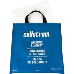 Sellstrom - Welding Blankets, Curtains & Rolls Type: Welding Blanket Color: White - Benchmark Tooling