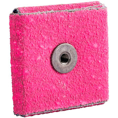 Merit Abrasives - Cross & Square Pads Pad Type: Square Abrasive Material: Ceramic Alumina - Benchmark Tooling