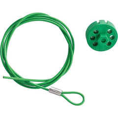 Brady - Cable Lockouts Cable Length (Feet): 4.917 Number of Lockout Points: 8 - Benchmark Tooling
