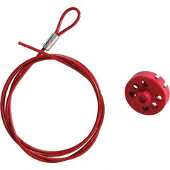 Brady - Cable Lockouts Cable Length (Feet): 4.917 Number of Lockout Points: 8 - Benchmark Tooling