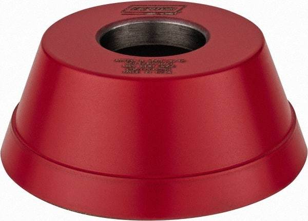 Norton - 3-3/4" Diam, 1-1/4" Hole Size, 1-1/2" Overall Thickness, 100 Grit, Type 11 Tool & Cutter Grinding Wheel - Fine Grade, CBN, Resinoid Bond - Benchmark Tooling