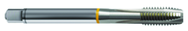 45359 2B 3-Flute Cobalt Yellow Ring Spiral Point Plug Tap-Bright - Benchmark Tooling