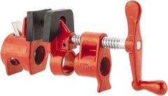 Bessey - 3/4" Pipe, 2-3/8" Throat Depth, Traditional Pipe Clamp - Benchmark Tooling