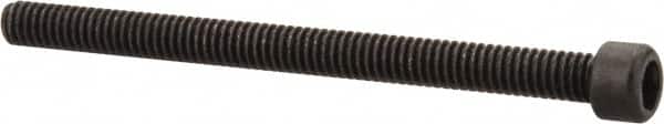 Value Collection - #1-72 UNF Hex Socket Drive, Socket Cap Screw - Alloy Steel, Black Oxide Finish, Partially Threaded, 1" Length Under Head - Benchmark Tooling