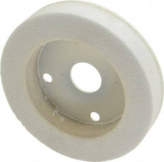 Camel Grinding Wheels - 6" Diam, 4" Hole Size, 1" Overall Thickness, 46 Grit, Type 50 Tool & Cutter Grinding Wheel - Coarse Grade, Aluminum Oxide, K Hardness, Vitrified Bond, 3,450 RPM - Benchmark Tooling