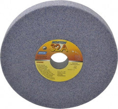 Norton - 8" Diam x 1-1/4" Hole x 1" Thick, H Hardness, 46 Grit Surface Grinding Wheel - Aluminum Oxide, Type 1, Coarse Grade, 3,105 Max RPM, Vitrified Bond, No Recess - Benchmark Tooling