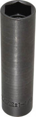 Proto - 1/2" Drive 1-1/8" Deep Impact Socket - 6 Points, 5-3/4" OAL - Benchmark Tooling