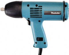 Makita - 1/2" Drive, 260 Ft/Lb Torque, Pistol Grip Handle, 2,000 RPM, Impact Wrench - 3.5 Amps, 120 Volts - Benchmark Tooling