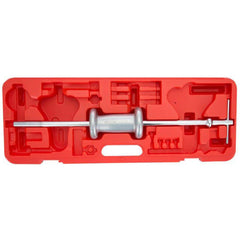 Automotive Hand Tools & Sets; Includes: 22-3/4 in Sturdy Blow Mold Storage Case; Color: Silver; Contents: 22-3/4 in Sturdy Blow Mold Storage Case; Material: Steel; Length (Decimal Inch): 18.00; Length (Inch): 18.00; Length (mm): 18.00; Type: Slide Hammer;