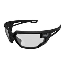 Safety Glasses; Type: Safety; Frame Style: Full-Framed; Lens Coating: Anti-Fog; Scratch Resistant; Frame Color: Black; Lens Color: Clear; Lens Material: Polycarbonate; Size: One Size; Glasses Style: Wraparound; Temple Color: Black; Temple Type: Contoured;