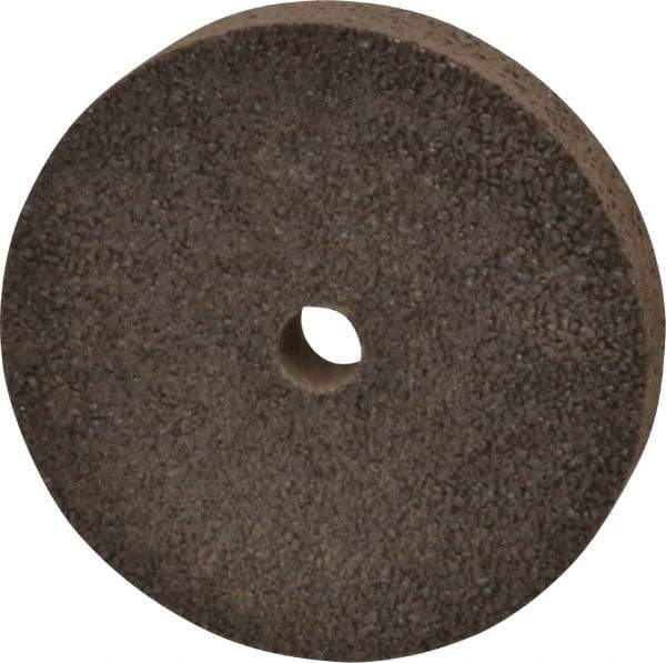 Norton - 3" Diam x 3/8" Hole x 1/2" Thick, R Hardness, 24 Grit Surface Grinding Wheel - Aluminum Oxide, Type 1, Very Coarse Grade, 12,100 Max RPM, Resinoid Bond, No Recess - Benchmark Tooling