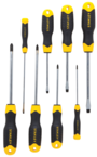 STANLEY® 8 Piece Cushion Grip Screwdriver Set - Benchmark Tooling