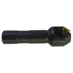 60° Point- 0.212" Min- 0.5" SH- Indexable Countersink & Chamfering Tool - Benchmark Tooling