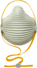 Moldex - Disposable Respirators & Masks; Type: Disposable ; NIOSH Classification: N95 ; Application: Dust ; Size: Universal ; Features: Exclusive Easy-Breathing Wave Design. SmartStrap allows you to Adjust For A Custom Fit ; Strap Type: Elastic - Exact Industrial Supply