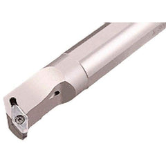 Iscar - 1.77" Min Bore Diam, 13.78" OAL, 1-1/2" Shank Diam, A-SVLFC Indexable Boring Bar - 2.8" Max Bore Depth, VCGT 2205.. Insert, Screw Holding Method - Benchmark Tooling