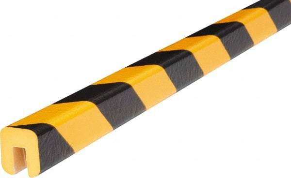 PRO-SAFE - Polyurethane Foam Type G Edge Guard - Yellow/Black, 1" High Side - Benchmark Tooling