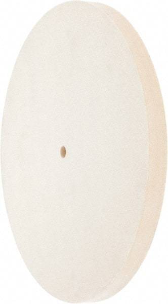 Value Collection - 12" Diam x 3/4" Thick Unmounted Buffing Wheel - 1 Ply, Polishing Wheel, 1/2" Arbor Hole, Medium Density - Benchmark Tooling