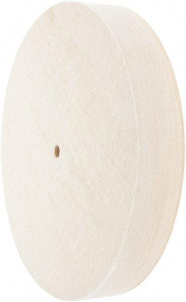 Value Collection - 12" Diam x 2" Thick Unmounted Buffing Wheel - 1 Ply, Polishing Wheel, 1/2" Arbor Hole, Soft Density - Benchmark Tooling