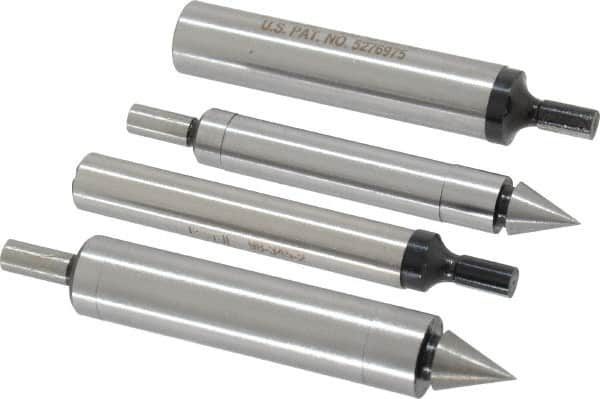 SPI - Double and Single End, Edge Finder Set Mechanical - Includes 2 Double Ends, 2 Single Ends, Wooden Case, 4 Pieces - Benchmark Tooling