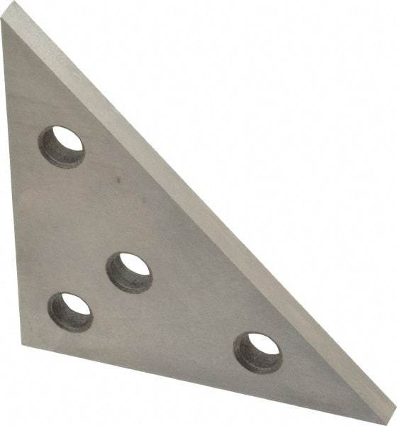 SPI - 90° Angle, 4-1/4 Inch Long, 1/4 Inch Thick, Steel, Angle Block - 10 Minutes Accuracy - Benchmark Tooling