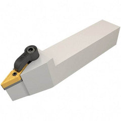 Iscar - MVVN, Neutral Cut, 20mm Shank Height x 20mm Shank Width, Negative Rake Indexable Turning Toolholder - 125mm OAL, VN.. Insert Compatibility, Series Isoturn - Benchmark Tooling