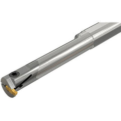 Iscar - 12.5mm Min Bore Diam, 125mm OAL, 10mm Shank Diam, GEHI Indexable Boring Bar - 2.4mm Max Bore Depth, GEPI Insert, Clamp Holding Method - Benchmark Tooling