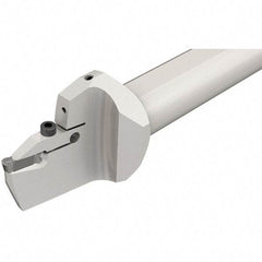 Iscar - 300mm Min Bore Diam, 300mm OAL, 40mm Shank Diam, GHIF Indexable Boring Bar - 40mm Max Bore Depth, GIPA 6.00-3.00 Insert, Clamp Holding Method - Benchmark Tooling