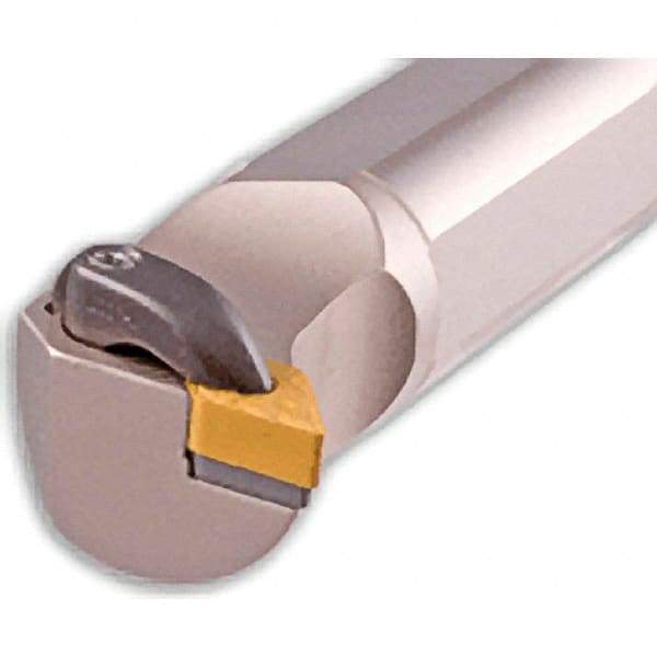 Iscar - 42mm Min Bore Diam, 300mm OAL, 32mm Shank Diam, S-DDUN Indexable Boring Bar - 45mm Max Bore Depth, DNM.. 15.. Insert, Clamp Holding Method - Benchmark Tooling