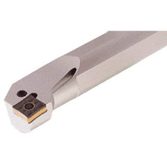 Iscar - 50mm Min Bore Diam, 400mm OAL, 40mm Shank Diam, S-PQLN Indexable Boring Bar - 50mm Max Bore Depth, QNMG 1204.. Insert, Clamp Holding Method - Benchmark Tooling