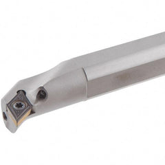 Iscar - 14mm Min Bore Diam, 140mm OAL, 10mm Shank Diam, S-SDUC Indexable Boring Bar - 18mm Max Bore Depth, DC.. 0702.. Insert, Screw Holding Method - Benchmark Tooling