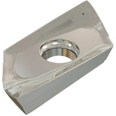 Iscar - HM90 APCR220640 P Grade IC28 Carbide Milling Insert - Uncoated, 0.26" Thick, 4mm Corner Radius - Benchmark Tooling