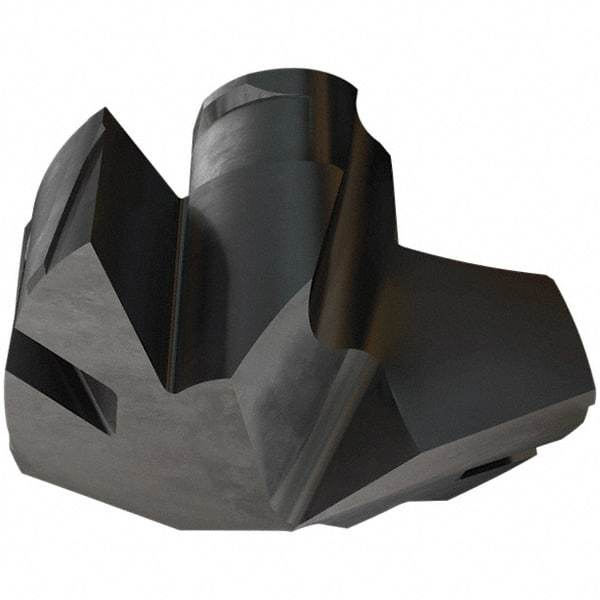 Iscar - Series ICP-2M, 0.921" Diam Grade IC908 140° Replaceable Drill Tip - Carbide, TiAlN Finish, 23 Seat Size, Through Coolant - Benchmark Tooling