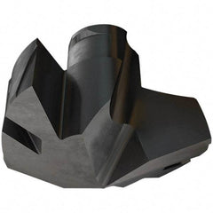 Iscar - Series ICP-2M, 0.461" Diam Grade IC908 140° Replaceable Drill Tip - Carbide, TiAlN Finish, 11 Seat Size, Through Coolant - Benchmark Tooling