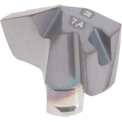 Iscar - Series ICM, 0.291" Diam Grade IC908 140° Replaceable Drill Tip - Carbide, TiAlN Finish, 7 Seat Size, Through Coolant - Benchmark Tooling