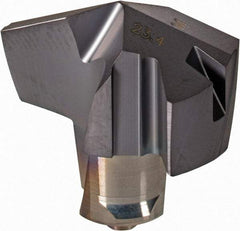 Iscar - Series ICM, 0.921" Diam Grade IC908 140° Replaceable Drill Tip - Carbide, TiAlN Finish, 23 Seat Size, Through Coolant - Benchmark Tooling