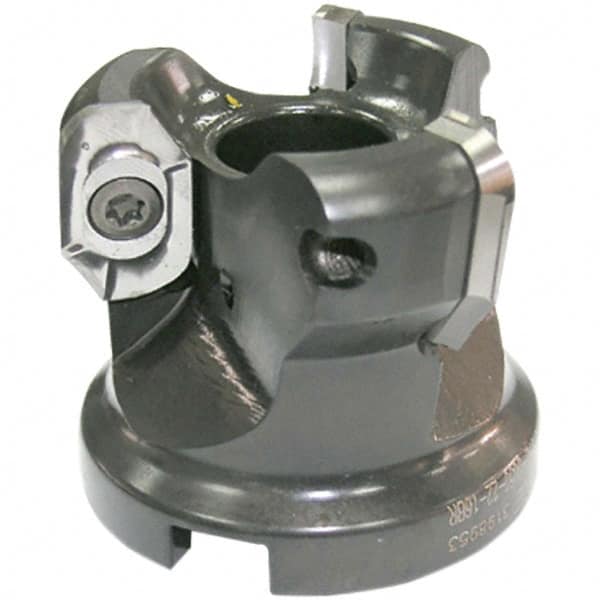 Iscar - 210.4mm Cut Diam, 60mm Arbor Hole, 3.5mm Max Depth of Cut, 45° Indexable Chamfer & Angle Face Mill - 14 Inserts, ON.. 05..\xB6OXMT 0507\xB6RXMT 1607\xB6S845 SN.U 13 Insert, Right Hand Cut, 14 Flutes, Series Helido - Benchmark Tooling