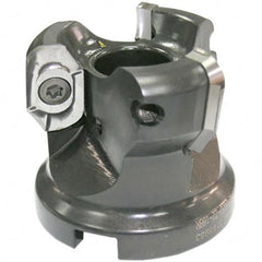 Iscar - 210.4mm Cut Diam, 60mm Arbor Hole, 3.5mm Max Depth of Cut, 45° Indexable Chamfer & Angle Face Mill - 14 Inserts, ON.. 05..\xB6OXMT 0507\xB6RXMT 1607\xB6S845 SN.U 13 Insert, Right Hand Cut, 14 Flutes, Series Helido - Benchmark Tooling