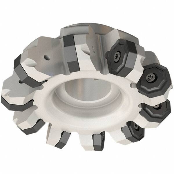 Iscar - 262mm Cut Diam, 60mm Arbor Hole, 5.5mm Max Depth of Cut, 45° Indexable Chamfer & Angle Face Mill - 14 Inserts, ONH.. Insert, Right Hand Cut, 14 Flutes, Series 16Mill - Benchmark Tooling