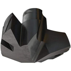 Iscar - Series ICP-2M, 0.799" Diam Grade IC908 140° Replaceable Drill Tip - Carbide, TiAlN Finish, 20 Seat Size, Through Coolant - Benchmark Tooling