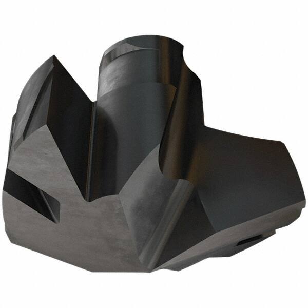 Iscar - Series ICP-2M, 0.866" Diam Grade IC908 140° Replaceable Drill Tip - Carbide, TiAlN Finish, 22 Seat Size, Through Coolant - Benchmark Tooling