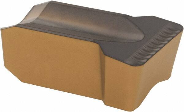Iscar - 1453152TIGER Grade IC830, 14.53mm Cutting Width Carbide Grooving Insert - Neutral, 1.52mm Corner Radius, TiAlN Finish - Benchmark Tooling