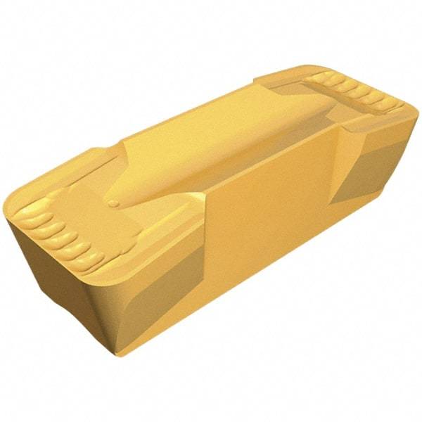 Iscar - 1100120GDPY Grade IC830, 11mm Cutting Width Carbide Grooving Insert - 6.6mm Max Depth of Cut, Neutral, 1.2mm Corner Radius, TiAlN Finish - Benchmark Tooling