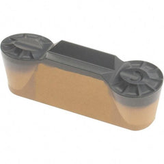 Iscar - 6030GRIP Y Grade IC5010, 6mm Cutting Width Carbide Grooving Insert - 3mm Max Depth of Cut, Neutral, 3mm Corner Radius, TiCN/Al2O3/TiN Finish - Benchmark Tooling