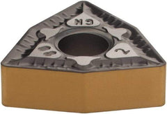 Iscar - WNMG432 GN Grade IC807 Carbide Turning Insert - TiAlN Finish, 80° Trigon, 1/2" Inscr Circle, 3/16" Thick, 1/32" Corner Radius - Benchmark Tooling