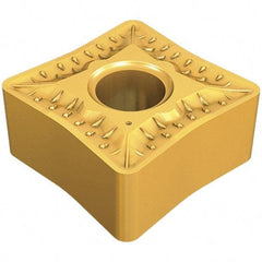 Iscar - QNMG332 GN Grade IC8150 Carbide Turning Insert - TiCN/Al2O3 Finish, 80° Square, 3/8" Inscr Circle, 3/16" Thick, 1/32" Corner Radius - Benchmark Tooling